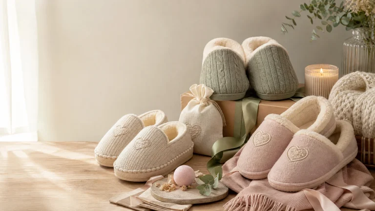 Slippers and cosy comforts