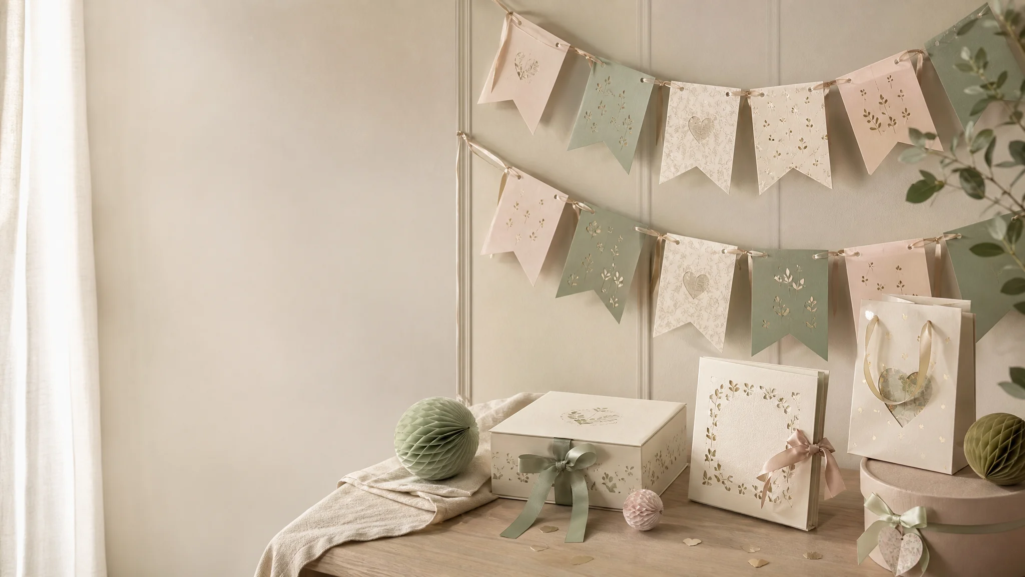 Bunting and decorations personalised gifts