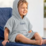 Kids poncho towel with name - Image 5