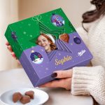 Milka hearts in Personalised 3D Gift Box - Christmas