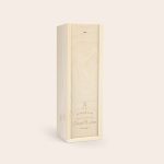 Moet & Chandon champagne in a luxurious engraved case with the text Forever Love Daniel & Anne and the date 07.04.2024