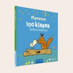 Personalized Goodnight Story children's book with Florence printed on the cover, featuring a chick and squirrel.