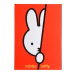 Red Miffy gift box for a personal cutlery set with Miffy design, customized by engraving a name