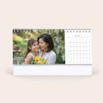 Personalised desktop calendar