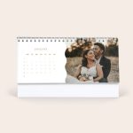 Personalised desktop calendar