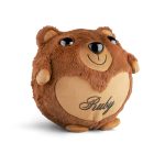 Personalised inflatable teddy bear with the name Ruby embroidered on its tummy