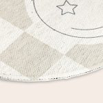 Personalised play mat - ø 120 cm