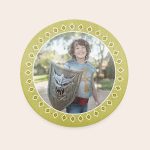Personalised play mat - ø 120 cm