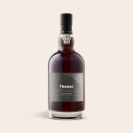 Graham's The Tawny Reserve port bottle with a personalized photo label showing "Thomas" and "Happy Birthday" text, a delicious bottle of Graham's The Tawny Reserve with photo label as a gift