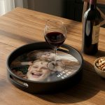 Personalised serving platter - Round