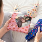 Personalised socks gift box