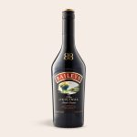 Baileys Original Irish Cream liqueur bottle, ready for an engraved wooden case