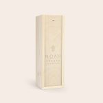 Personalized wooden case for Baileys Original liqueur, engraved with the name Noah and text Thanks for Everything