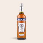 Bottle of Ricard Pastis liqueur, a personalized gift.