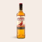 A bottle of The Famous Grouse whisky. This whisky bottle is perfect to surprise your loved ones when presented in an engraved wooden case.