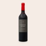 Ramon Bilbao Gran Reserva with custom photo label, showing an octopus design and Chateau Harris text