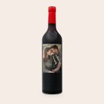Ramon Bilbao Gran Crianza wine with a custom photo label featuring a couple and text Cheers to Nick & Marie 12-09-2023.