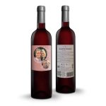 Ramon Bilbao Reserva wine with a personalized photo label that says "Thanks!"