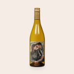 Delicious Salentein Chardonnay with a custom photo and text label showing a couple and "Cheers to Nick & Marie 12-09-2023"