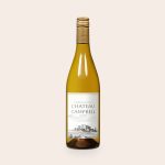 Bottle of Salentein Chardonnay wine with a Chateau Campbell label. The label can be customized with a photo and text.