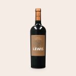 A delicious bottle of Salentein Malbec with a personalized photo and text label, featuring "Lewis" and grapes