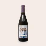 Salentein Pinot Noir with a personalized photo label showing three women and the text Cheers to Friendship