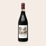 Farina Amarone wine with a personalized label featuring a photo collage, name Melanie and the text Best Mum Ever