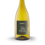Maison de la Surprise Chardonnay with a personalised label, showing the name Andrew and a house illustration