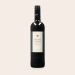 Maison de la Surprise Merlot with a personalized label for David, printed with "Cheers David" and logo