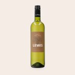 Maison de la Surprise Sauvignon Blanc with a personalised label featuring the name Lewis and grape design.