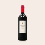 Oude Kaap red wine with a custom made label that reads Cheers David and a personalized message